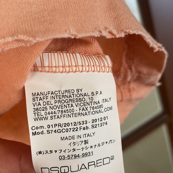 Dsquared mens rshirt - Picture 4 of 7